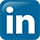 LinkedIn icon for social media webpage connector